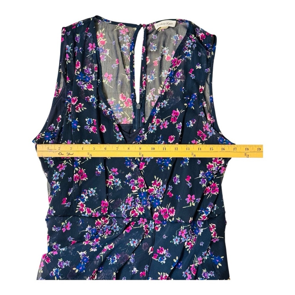 Calvin Klein Womens
Sleeveless Maxi Dress Purple
Floral Size 16 - Picture 3 of 5